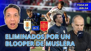URUGUAY ELIMINATED FROM THE WORLD CUP. Is it all on Bielsa and Muslera? Vicente Cisneros analyzes...