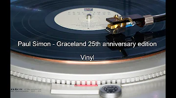 Paul Simon - Graceland -   25th Anniversary RTI 180 G vinyl -  HiRez vinyl rip