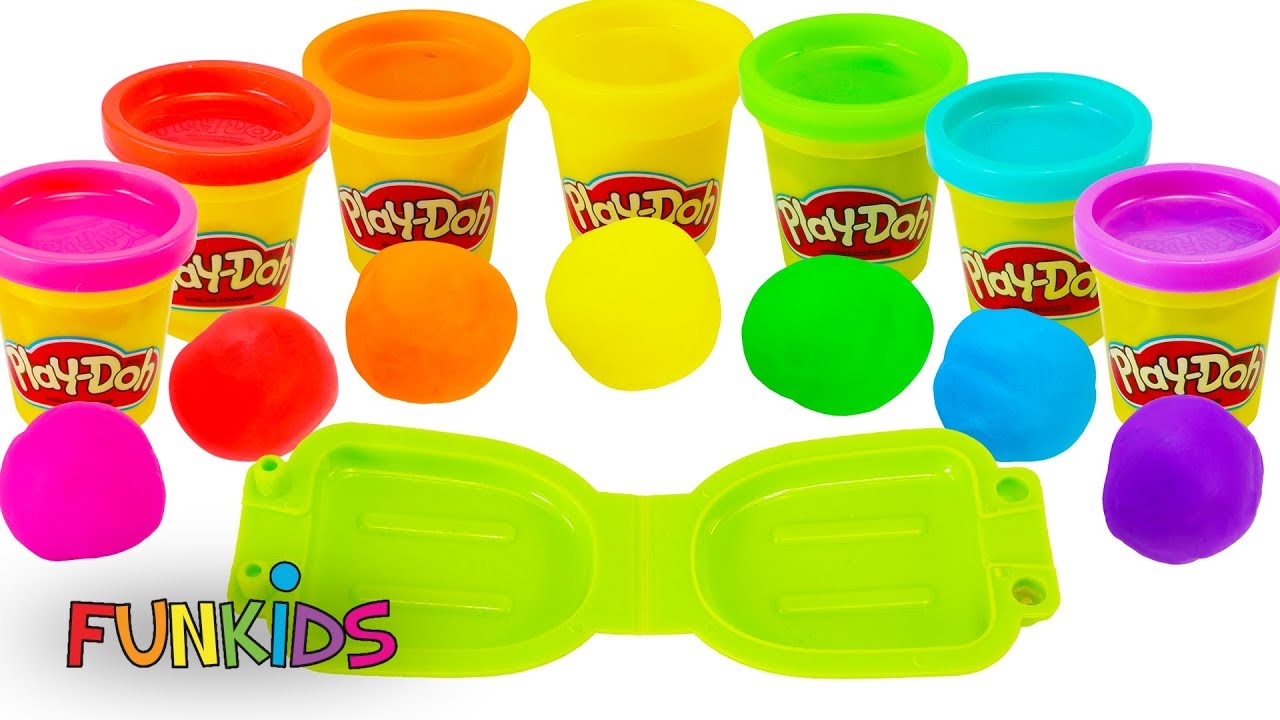 play doh rainbow ice cream