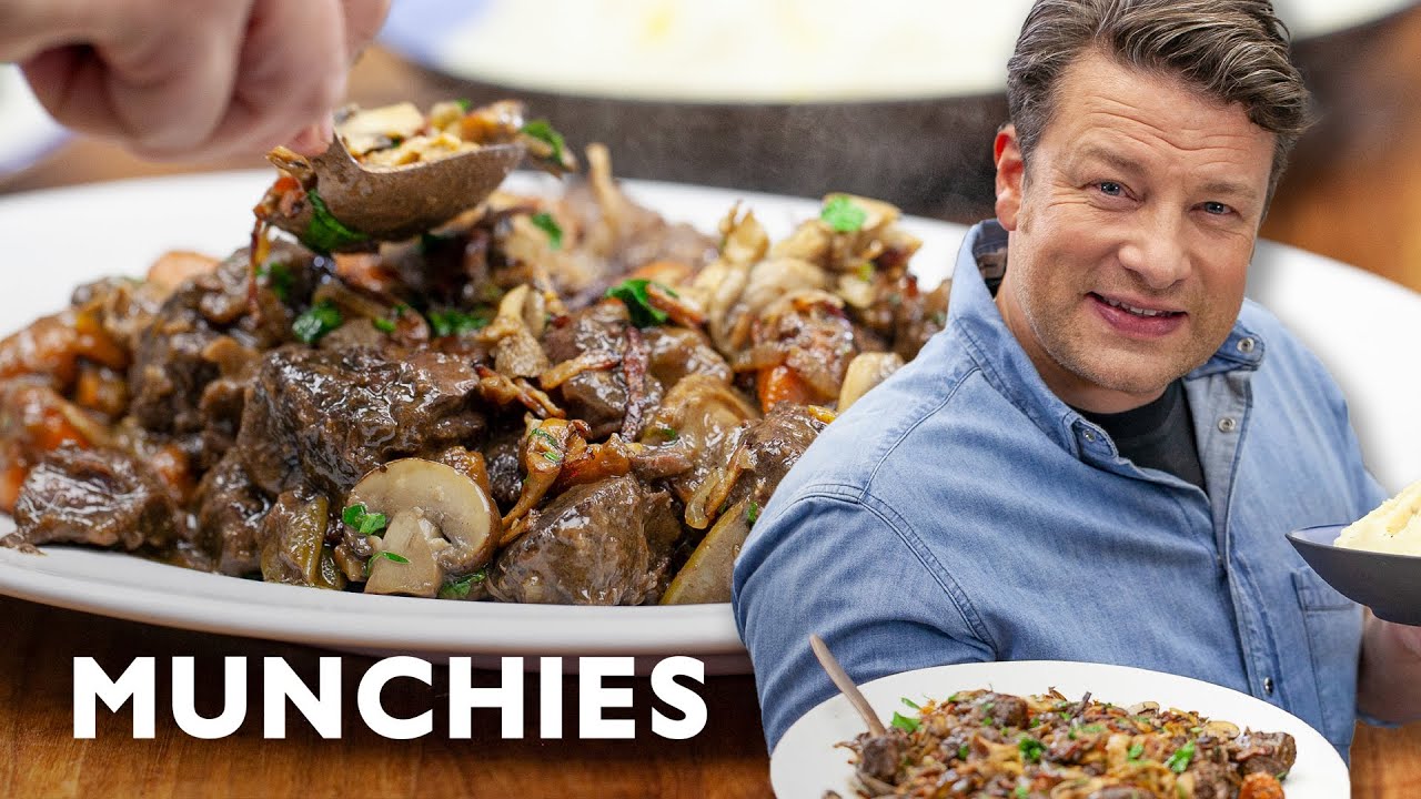 Jamie Oliver Makes Beef Bourguignon | Munchies