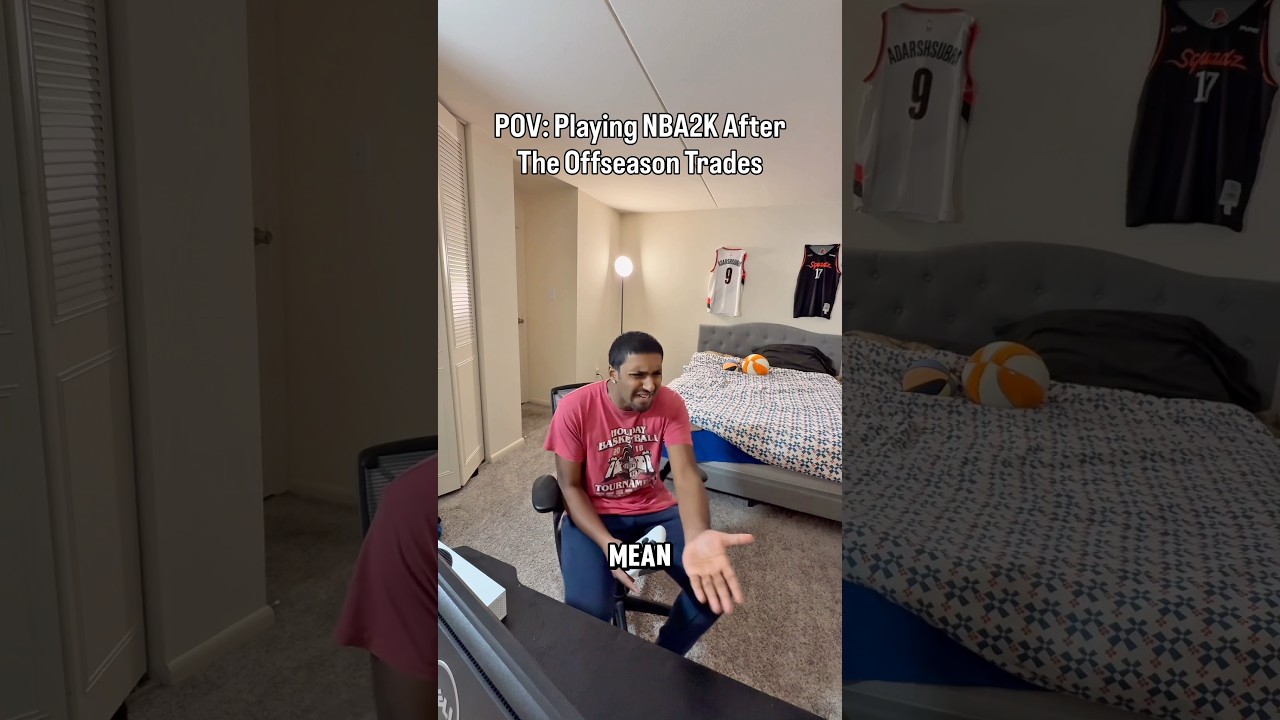 Playing NBA2K After The Trades #nba #basketball #shorts
