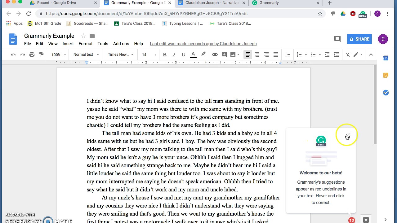 How to Use Grammarly in Google Docs