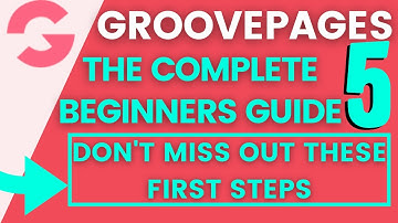 GroovePages - Complete Beginners Guide - Working With Pages