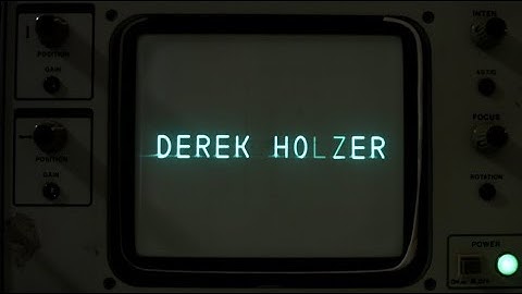 Derek Holzer: Vector Synthesis Demonstration