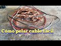 Como pelar cable fácil