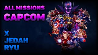 [Marvel vs Capcom: Infinite] All Missions - X, Jedah, Ryu