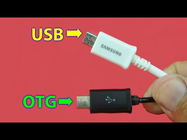 Definition mode Forstyrrelse Difference between USB and OTG - YouTube