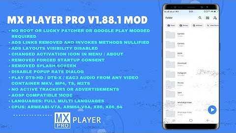 MX Player Pro Mod Terbaru | Aplikasi Video Player Terbaik 2025 | Download Gratis Tanpa Password