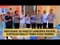 BERTAHAN 26 HARI DI SAMUDRA PASIFIK, KAPOLDA MALUT TEMUI ESAU SIDEMO