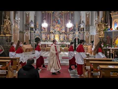 Jerusalema-Tanz in Kirche von Inzing