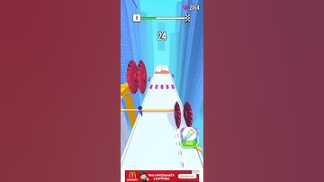 Roof Rails | All levels! Gameplay 1080p Android, iOS game #shorts