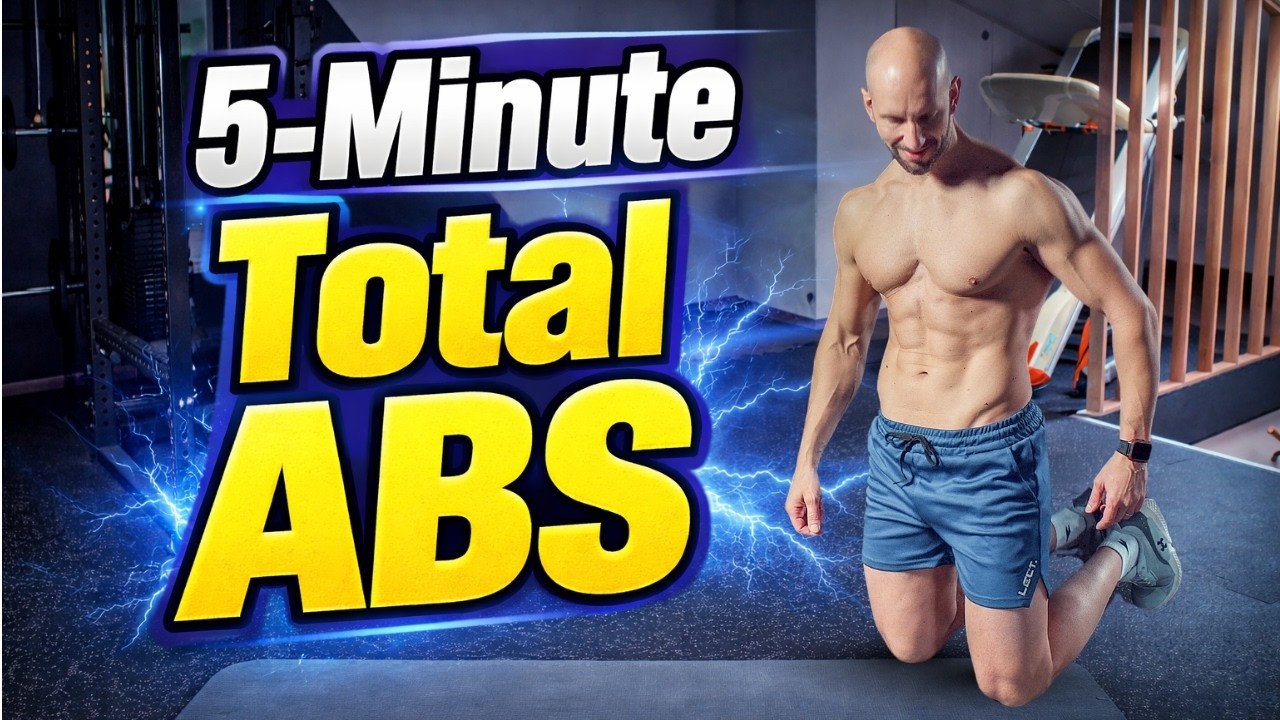 Only 5 Minutes to Feel Your Abs Burn | Total Core Workout at Home - YouTube