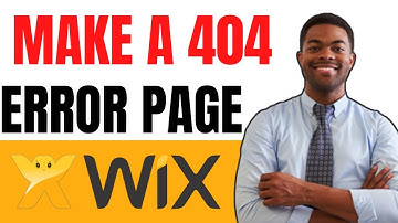 How To Make A 404 Error Page For Your Website Wix