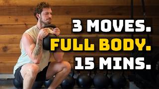 15-Minute Full Body Kettlebell Workout | Follow Along