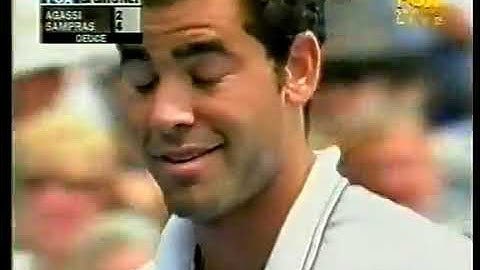 Pete Sampras v Andre Agassi (1999 Los Angeles final highlights)