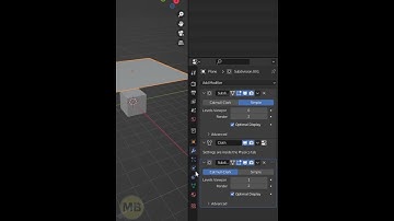 cloth simulation in blender #blender #short