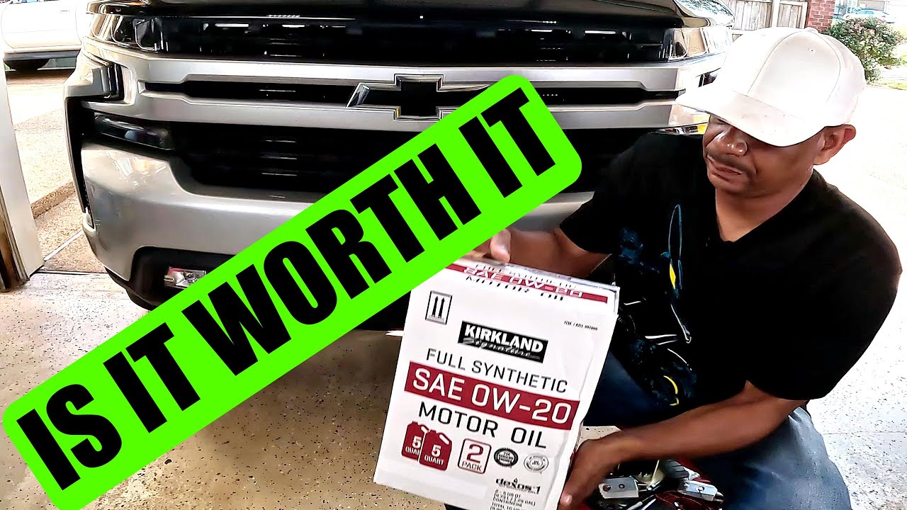 Costo Brand Kirkland Signature Full Synthetic Oil Change YouTube