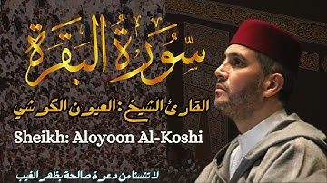 القارئ الشيخ : العيون الكوشي  سورة البقرة ||  Sourat Albaqarah  Sheikh: Aloyoon Al-Koshi
