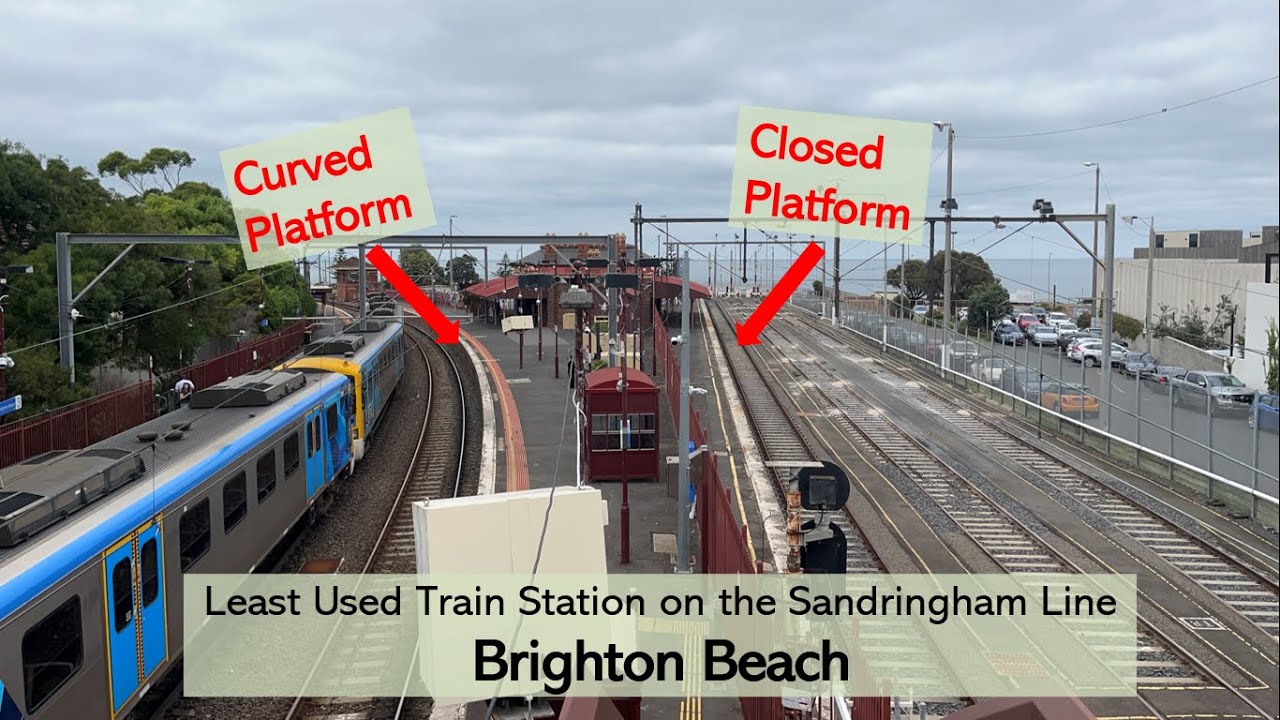 Brighton Beach - Least Used Station on the Sandringham line