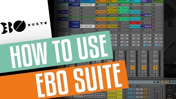How To use EboSuite in Ableton Live to create an AudioVisual Performance