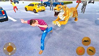 Angry Tiger City Attack : Wild Animal Fighting Game screenshot 2