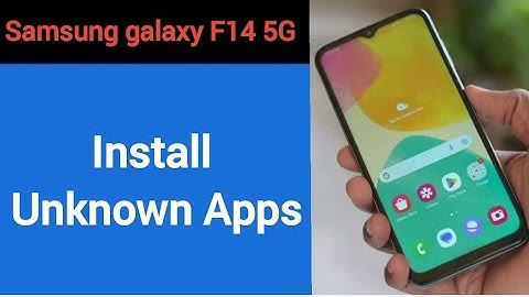 How to install unknown apps, install APK, Samsung galaxy F14 5G third party app install kaise karen,