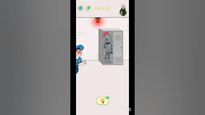 🤣 Police Prank 🚔 | Delete One Part Level 24 | DOP 5 Puzzle Game #shorts