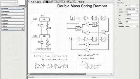 MapleSim: Model diagram maps directly to physical system