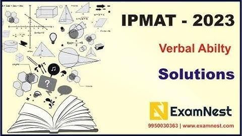 IPMAT 2023 | Solutions | Original Questions | Verbal Ability | IIM Indore | English