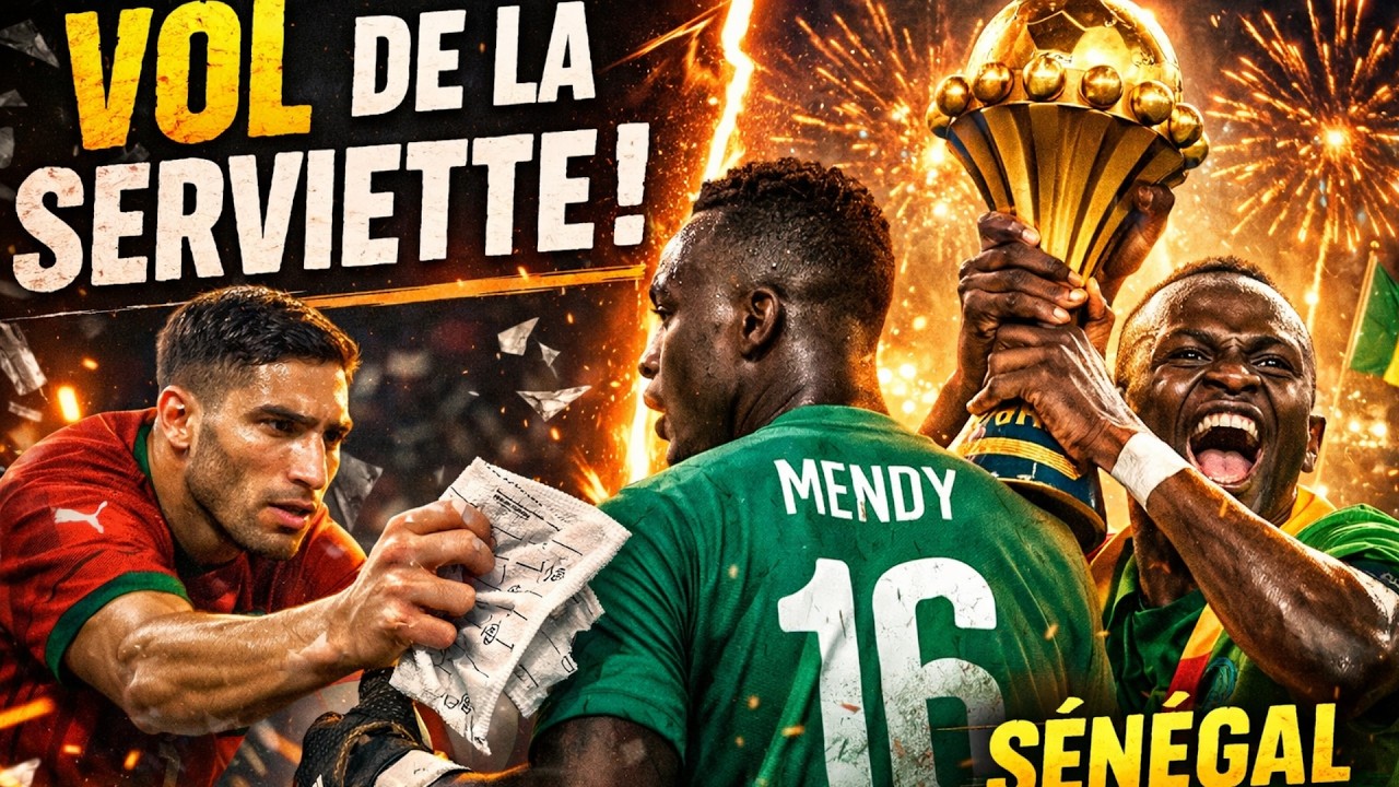 MAROC - SÉNÉGAL 2025 : LE BRAQUAGE DE LA SERVIETTE ! (CLIP OFFICIEL)