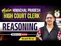 Mission HP High Court Clerk | Reasoning | Harjeet Ma'am