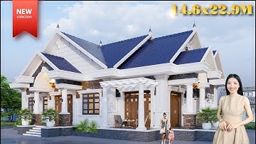 1,1 tỷ sở hữu nhà vườn 1 tầng chưa bao giờ hết HOT do Maxhome thiết kế| MH00638