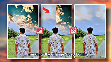 Trending Sky Change Video Editing | How To Change Sky In Inshot |Sky Change Video Editing #tutorial 