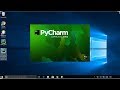 Install PyCharm IDE on Windows 10 + Creating and Running Your First Python Project