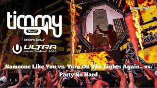 Someone Like You vs  Turn On The Lights Again   vs  Party So Hard (Timmy Trumpet 2025 Mashup)