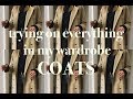 The Wardrobe Clearout | Trying on Everything I Own | Coats