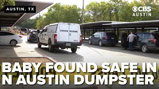 'Miracle angel': Baby recovered in safe condition from N Austin dumpster