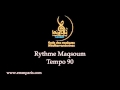 Rythme maqsoum - إيقاع مقسوم - tempo 90