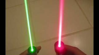 Green Lasers Vs. Red Lasers: Which Are Better?