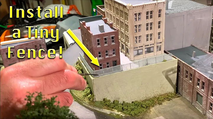 The Woodland Scenics N Scale Chainlink Fence Kit