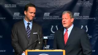 Full Peyton Manning GoodBye Press Conference 3-7-12 Update