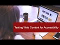 Accessibility Testing for Content Creators