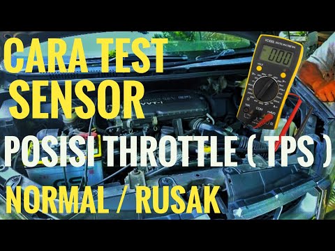 Cara memeriksa dan test sensor posisi throttle ( TPS ) pada Avanza / Xenia