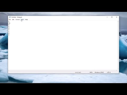 How to Get Line Numbers in Notepad on Windows 10 [Tutorial]