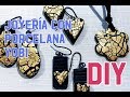 COMO HACER BISUTERÍA CON PORCELANA, diseña y crea tus piezas, DIY, TRUCOS Y TÉCNICAS, MANUALIDADES