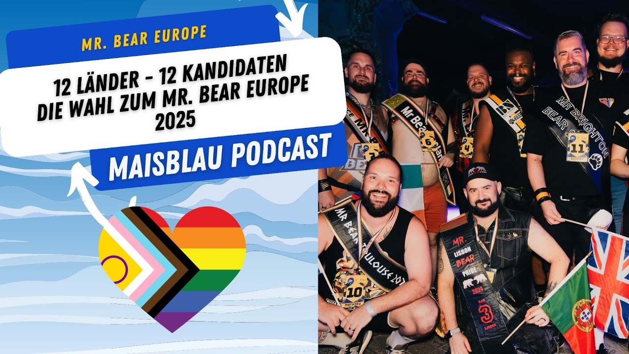 Mr. Bear Europe Wahl 2025 in Poznan, Polen