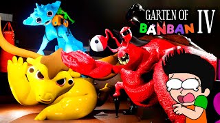 DESCUBRO LOS NUEVOS PERSONAJES DE GARTEN OF BANBAN 4 😱 | SMILEY MILEY VS DOOM DOOM 😨 | JONDRES GC