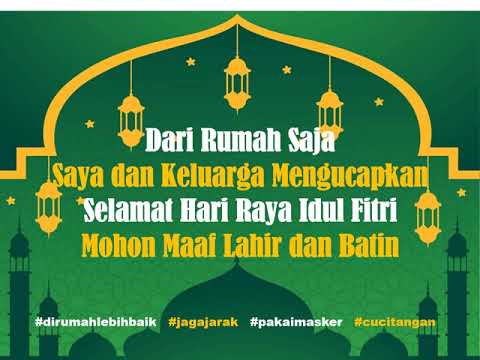 Video Ucapan Lebaran demo 22