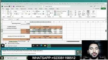 Excel Chapter 6 Simulation Exam | Excel Chapter 6 Simulation Exam | Chapter 6 Simulation Exam
