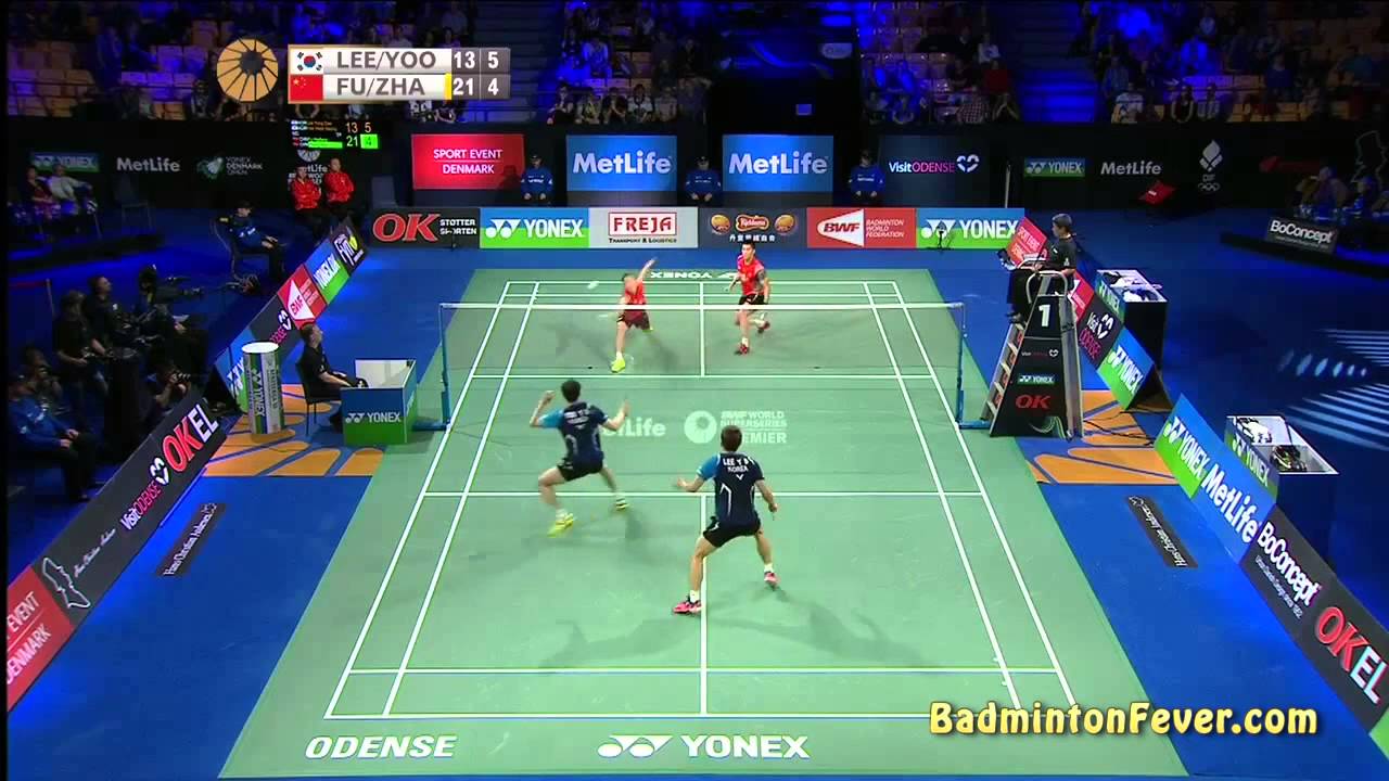 Badminton Highlights - 2014 DENMARK OPEN - Finals MD - YouTube